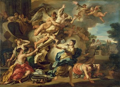 Ontvoering van Orithyia door Francesco Solimena